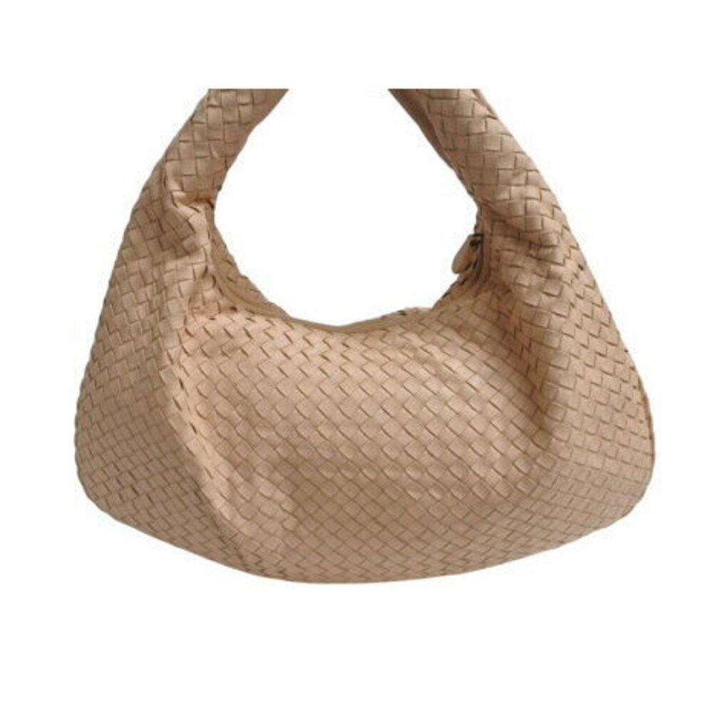 Bottega Veneta Intrecciato Hobo Hobo Shoulder Bag Pink Leather - Picture 3 of 8